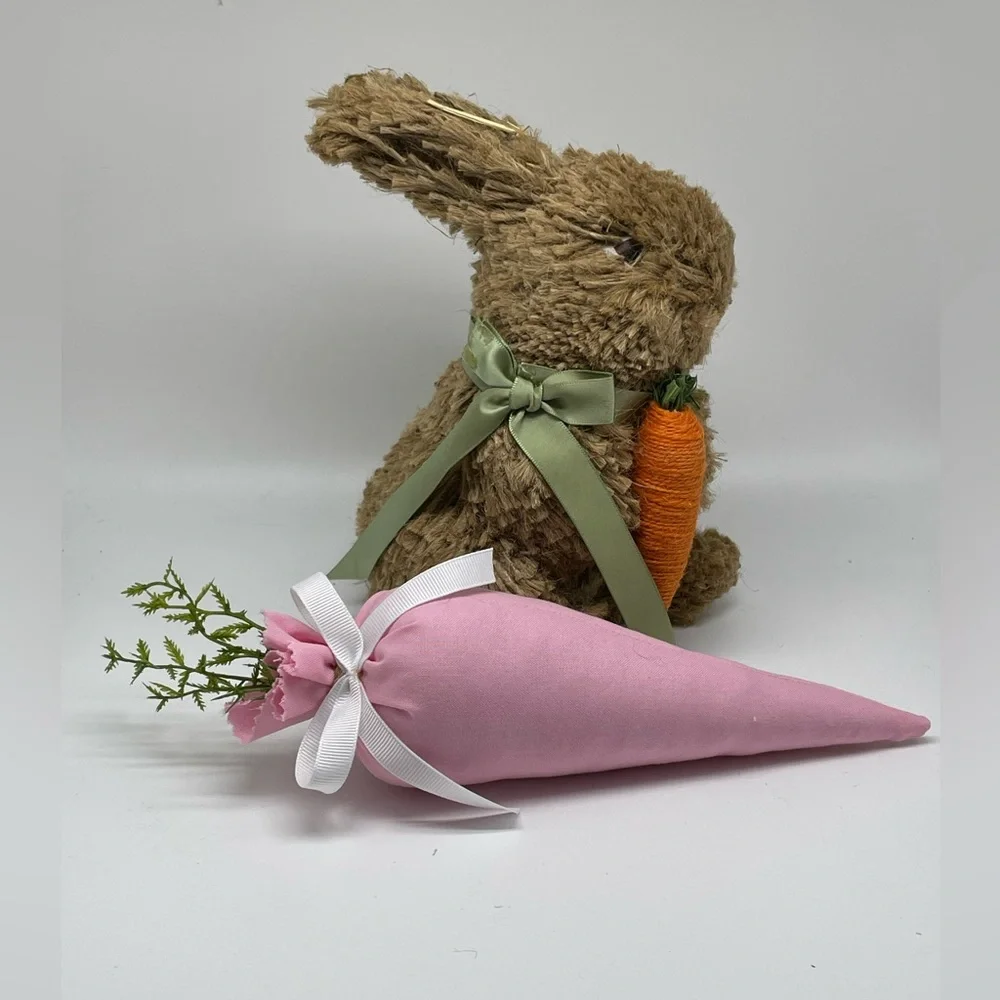 Set of 3 Easter Fabric Carrots / Easter Decor / Handmade Easter Decor - Picture 4 of 4